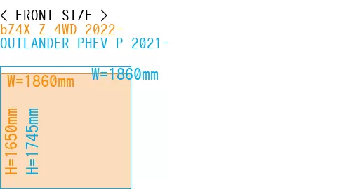 #bZ4X Z 4WD 2022- + OUTLANDER PHEV P 2021-